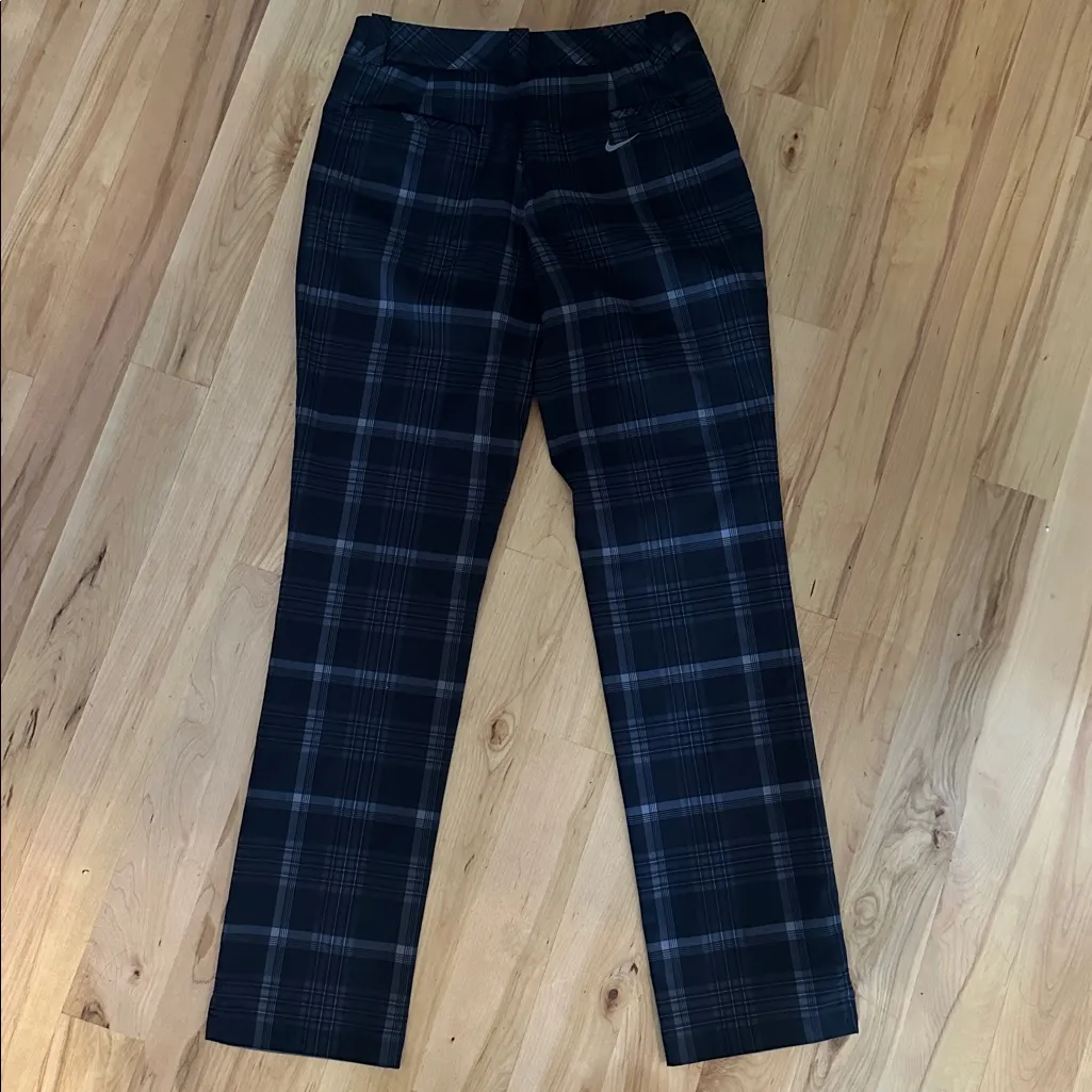 Nike Golf Tour Performance Pants Plaid Size 2 - Image 3