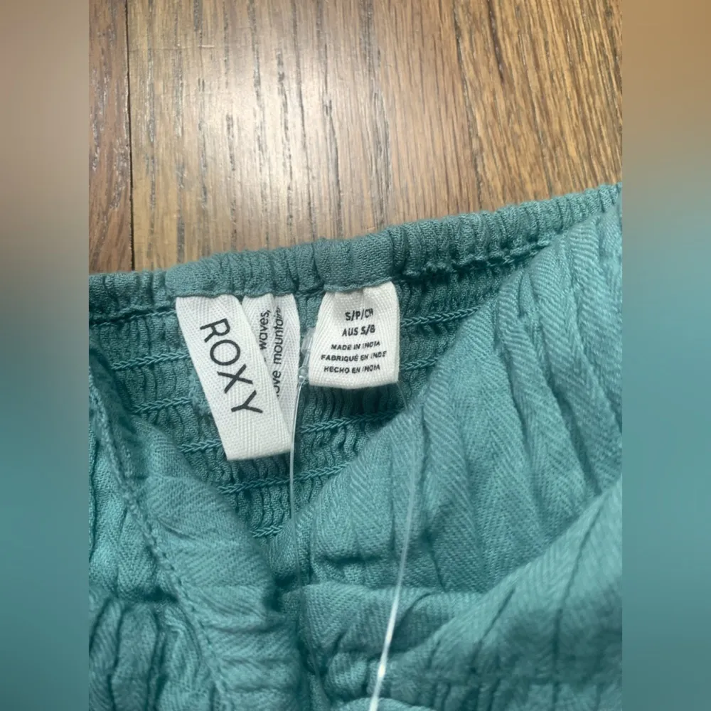 Roxy NWT  moonlight shorts solid mineral blue small dress - Image 5