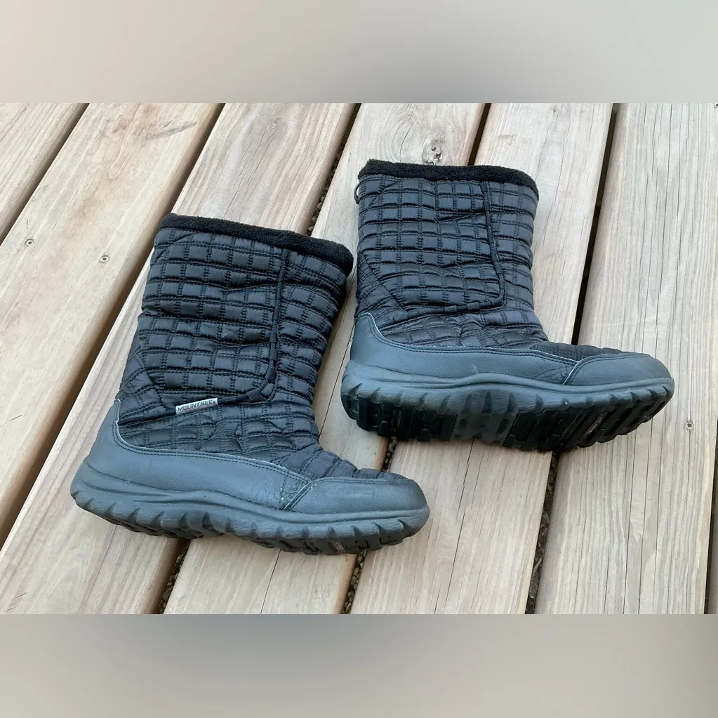 Warm women’s winter boots ❄️❄️ Black Size 9 - Image 10