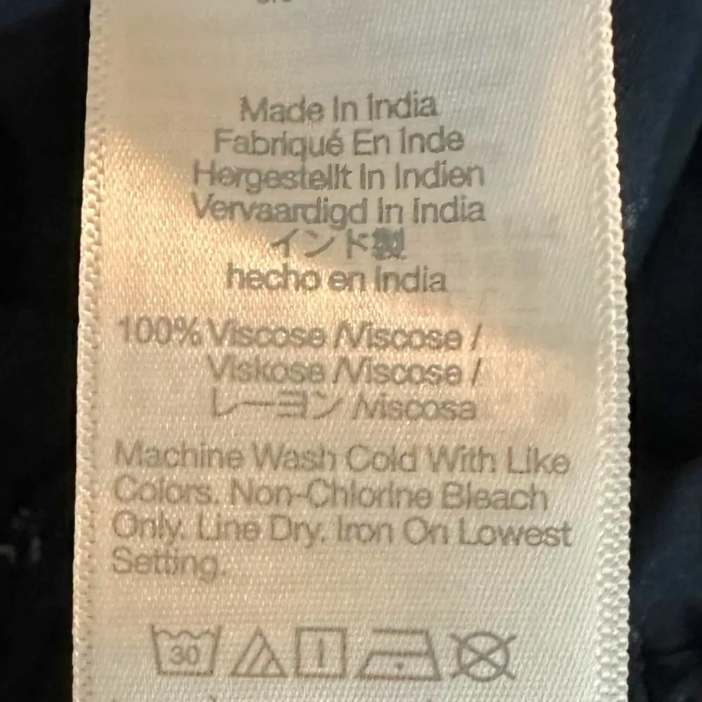 Madewell Wide Leg Sophia Jumpsuit in Bandana Flower Twilight Navy Size XS Preppy - Image 10