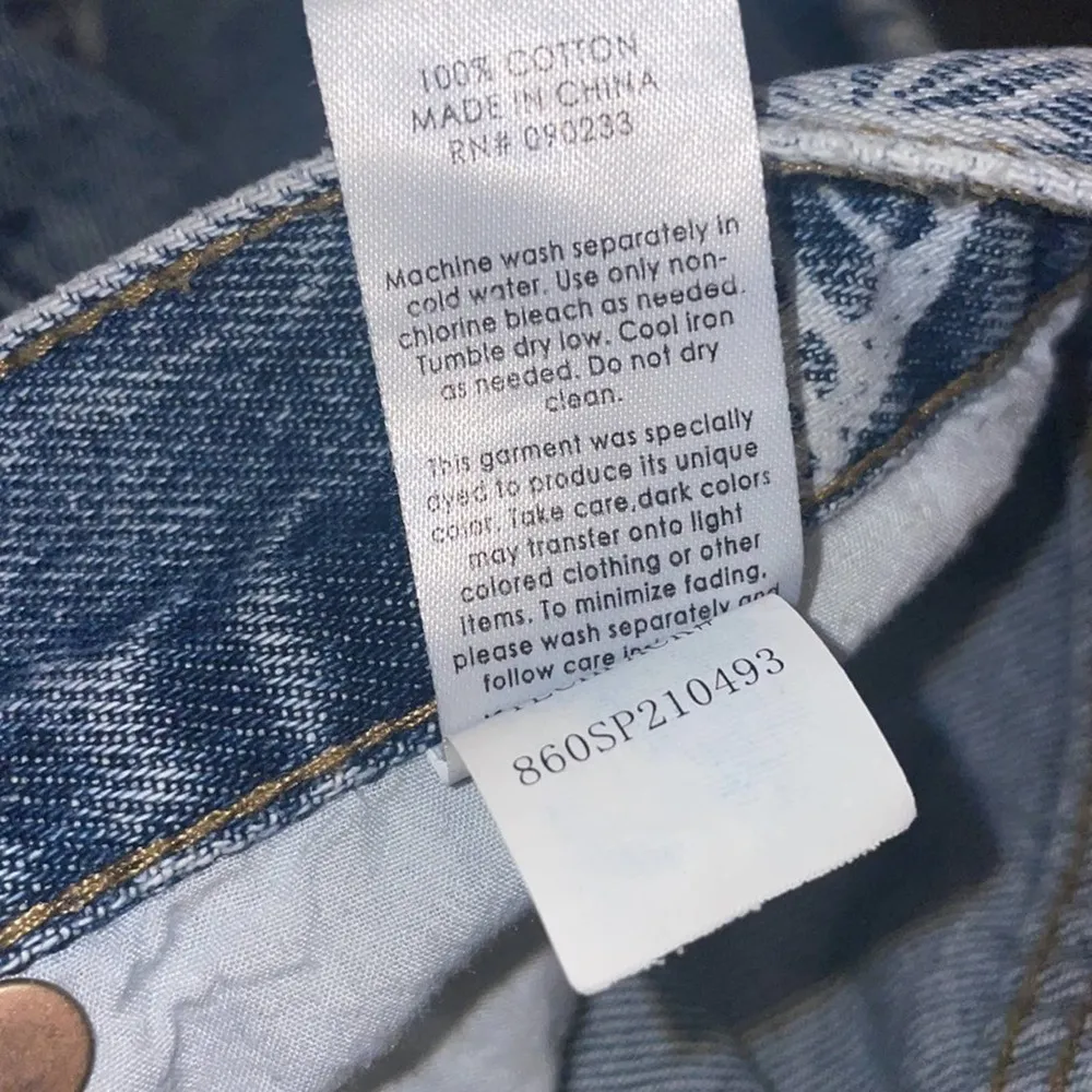 Pacsun Women’s Eco Butterfly Ultra High Waisted Slim Fit Jeans Size 25 - Image 6