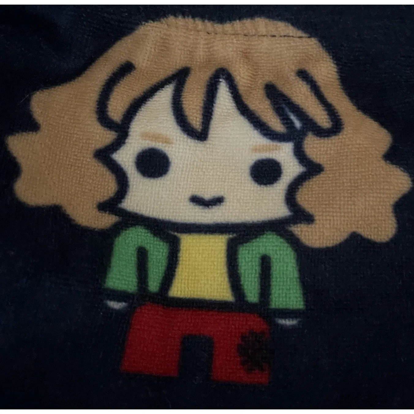 Harry Potter Pajama Pants Women's M Chibi Navy Fleece Jogger Sleepwear Lounge - Image 8