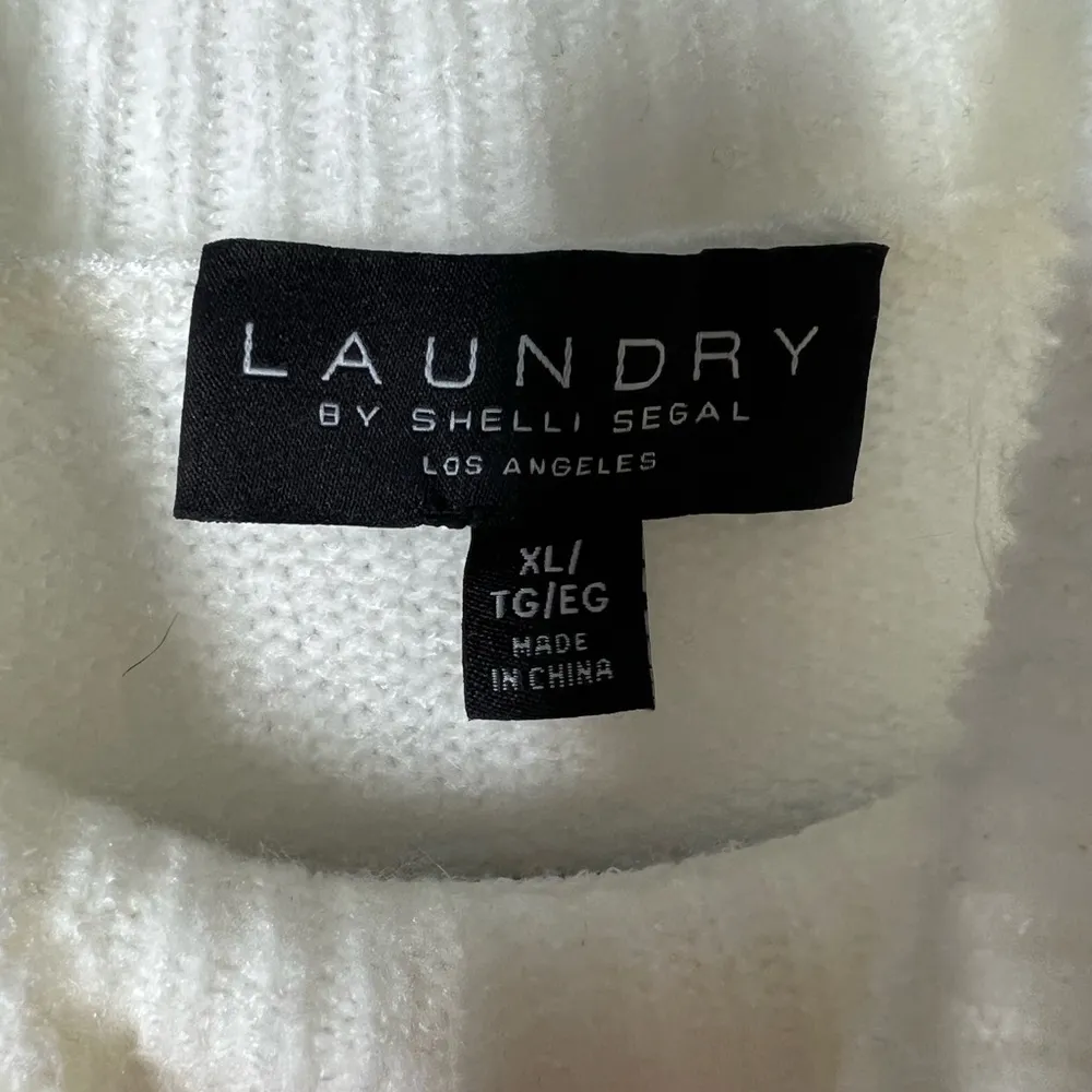 🌱Laundry by Shelli Segal Cream Sweater XL NWT - Image 7