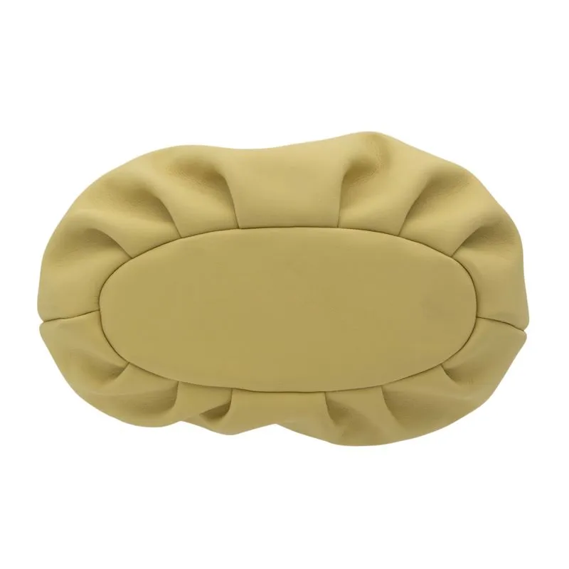 Universal Thread Pleated Crossbody Bag in Yellow - Image 6