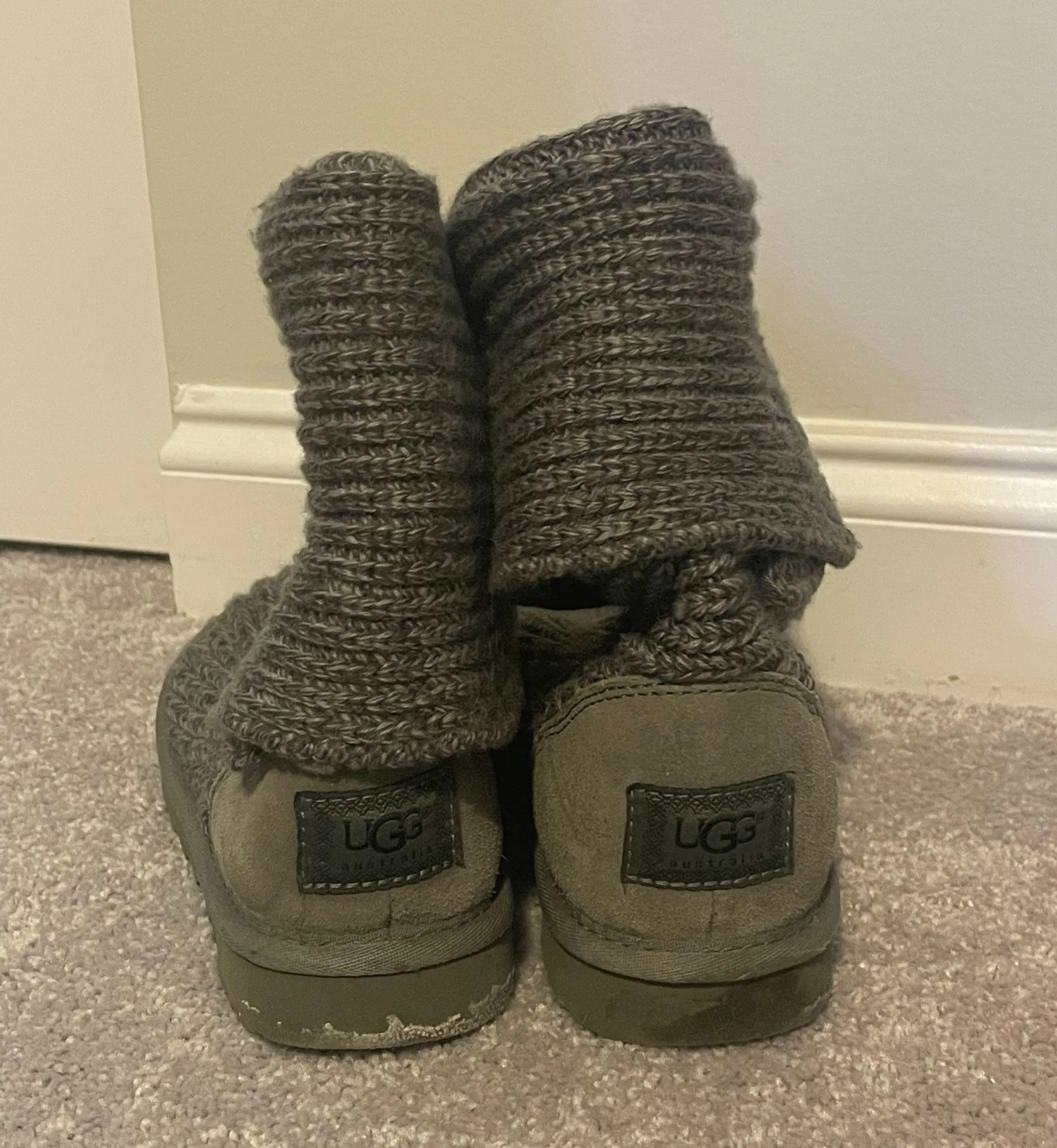 Classic Cardy Knit Boots - Image 2