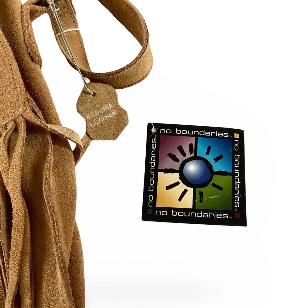 No Boundaries Fringe Suede Crossbody Bag - Image 4