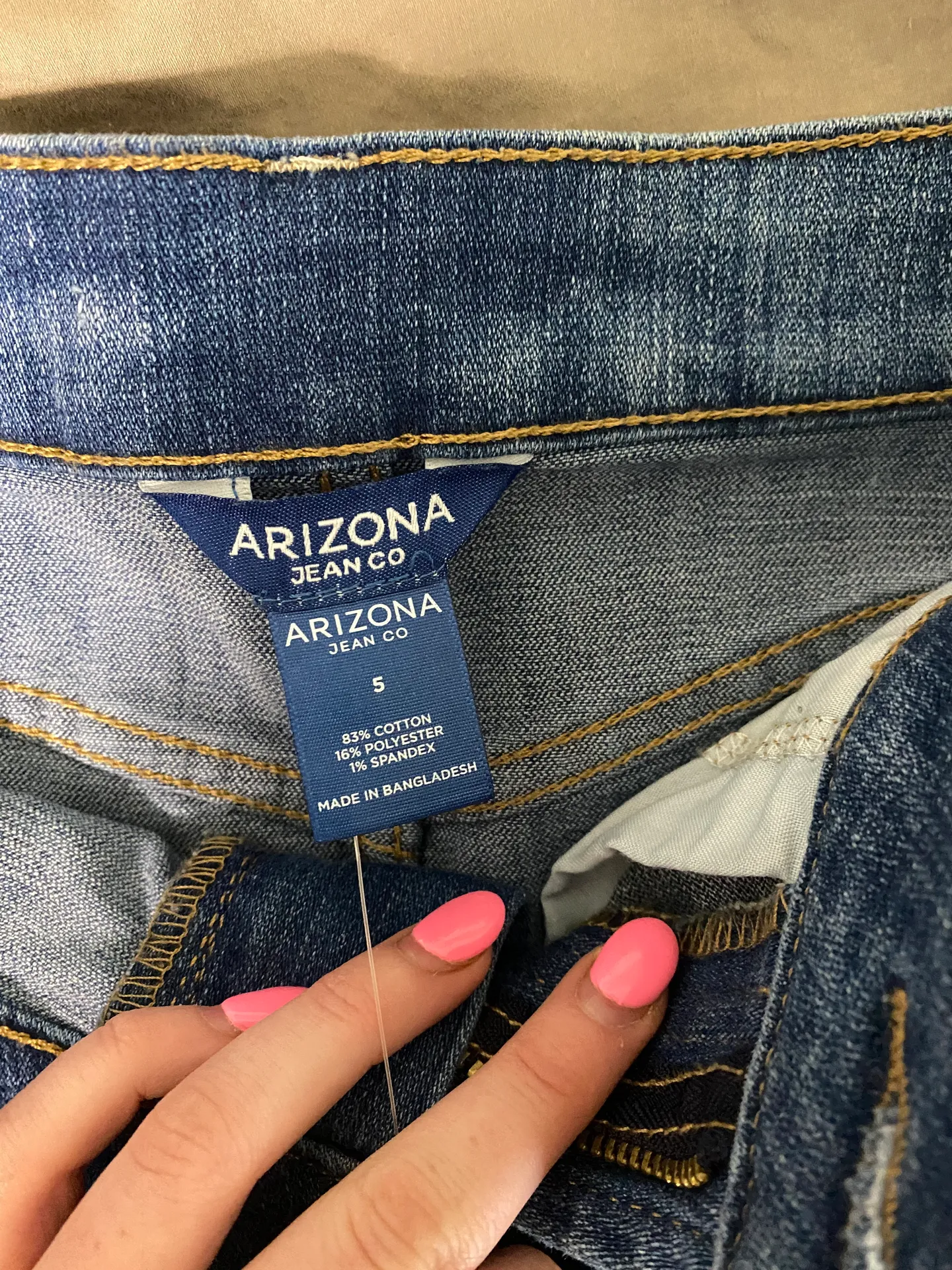 patchwork jean skirt Blue Size 4 - Image 5