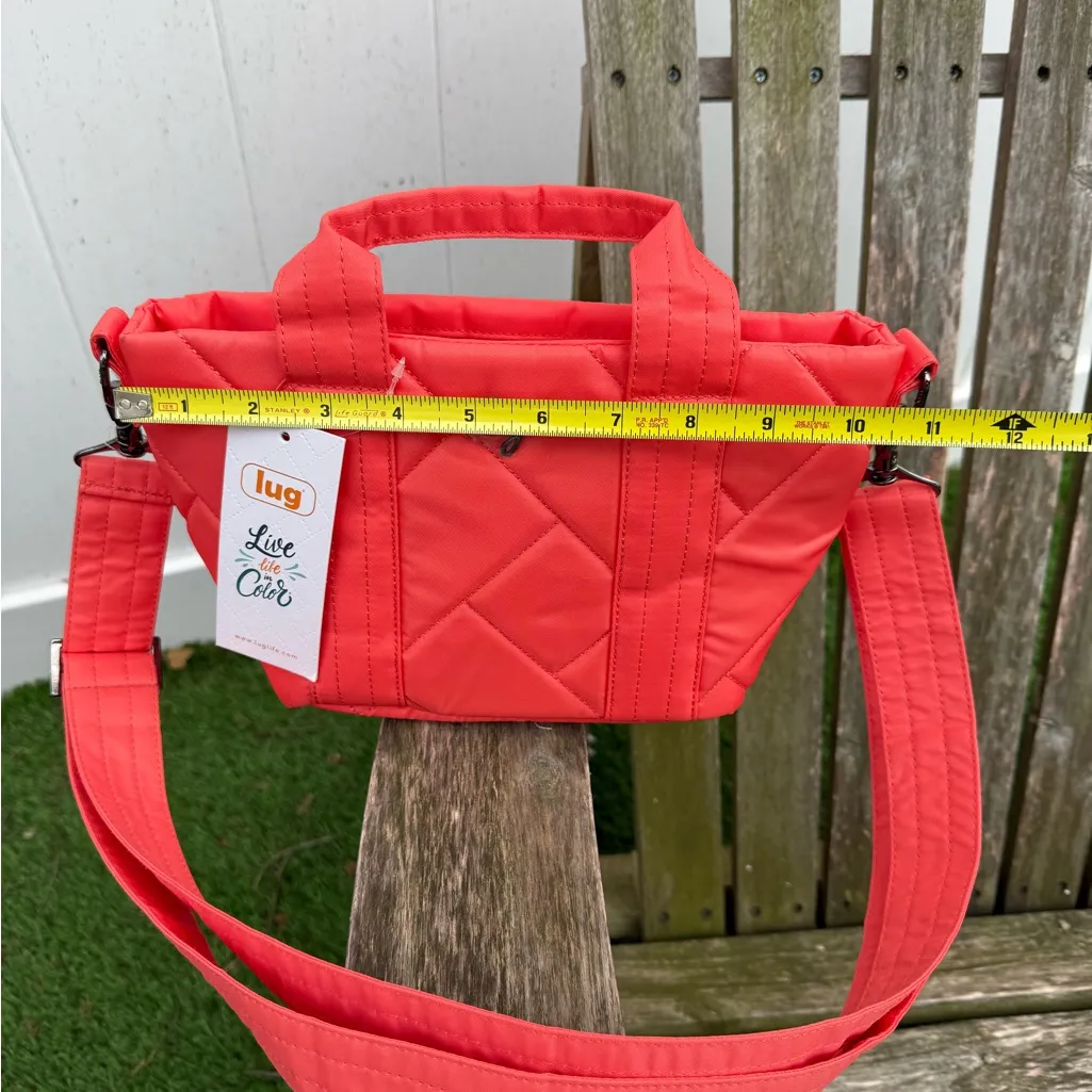 Lug Dory Mini Convertible Crossbody Bag NWOT ‘Fruit Punch’‎ Peach Color G Pink - Image 7