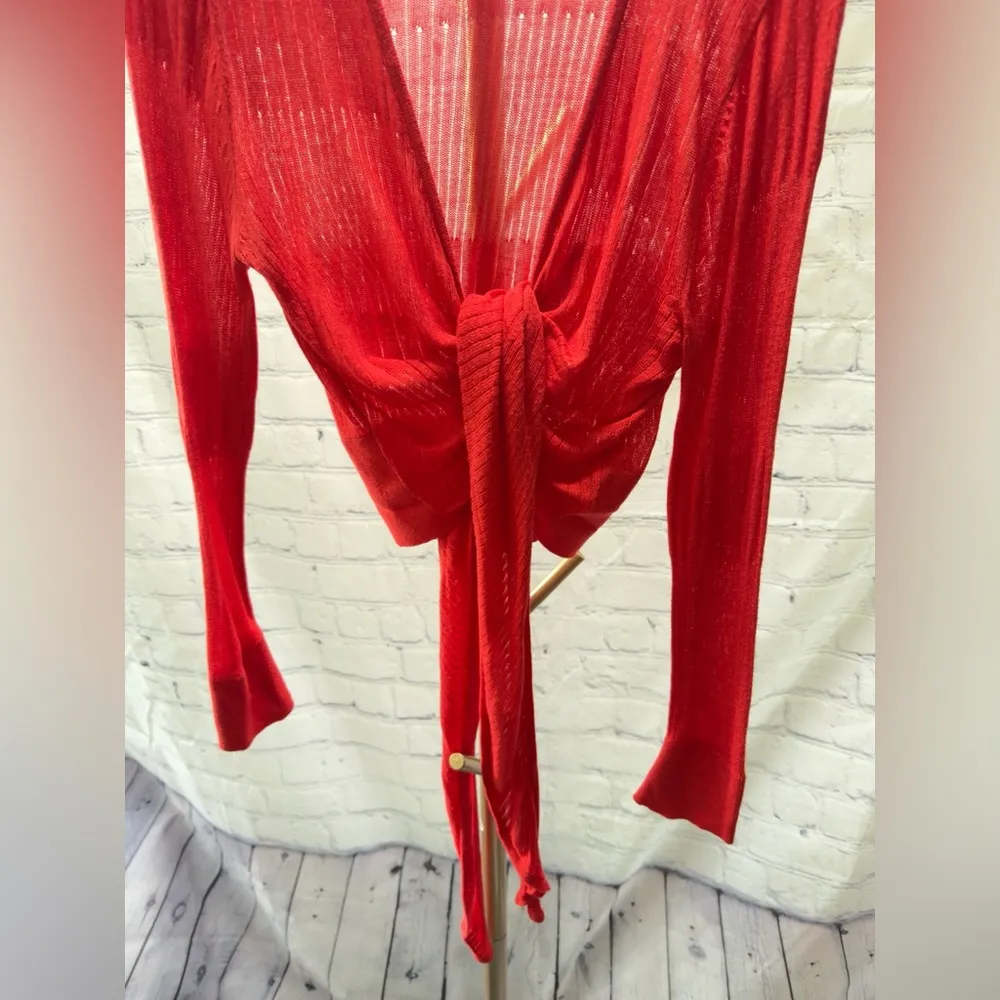 Cache tie front shrug sweater - Image 5