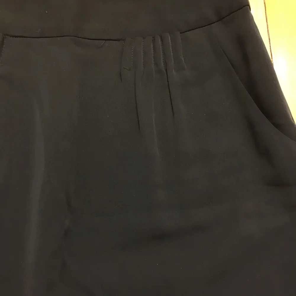 Theory silk black skirt 4 Dabney miniskirt with pockets staple basic capsule - Image 4