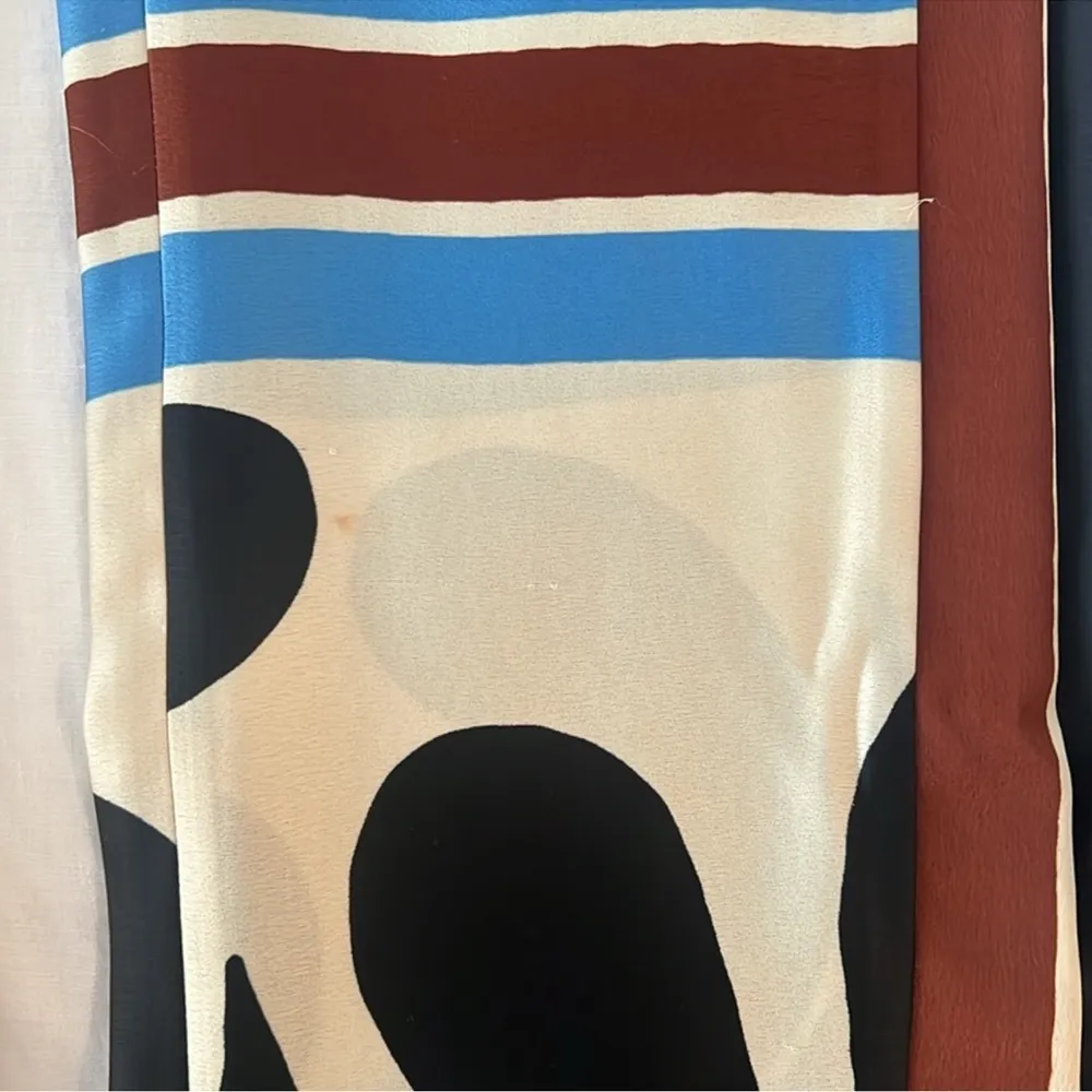 Zara printed palazzo trousers pant - Image 5