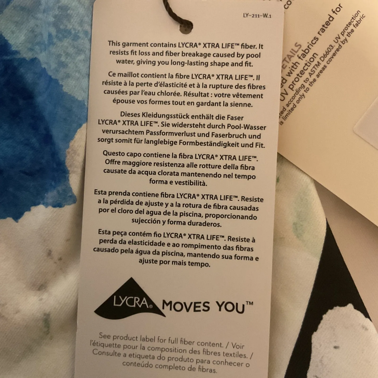 CALIA Women's Twisted Bandeau Bikini Top & Wide Banded HR Bottoms Set Size M NWT Blue Size M - Image 11