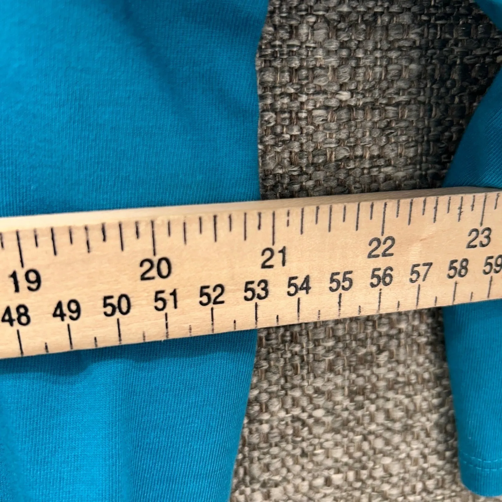 J Jill Womens Wrap Tunic Top Size XL Tall‎ Basic Everyday Essential Simple Comfy Blue - Image 8