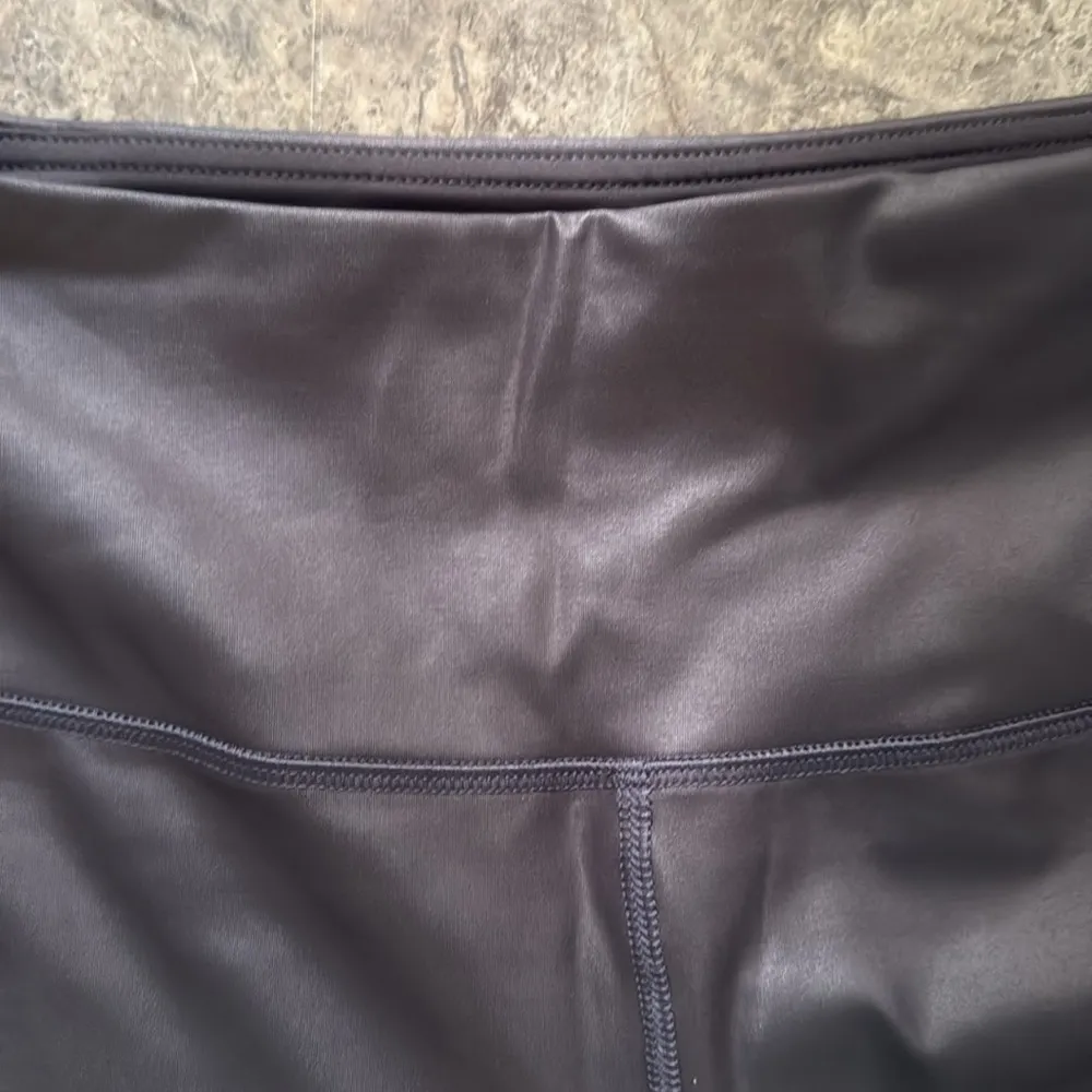 Set of 3 90 degree legging navy/purple/shiny green size L Blue Size L - Image 9