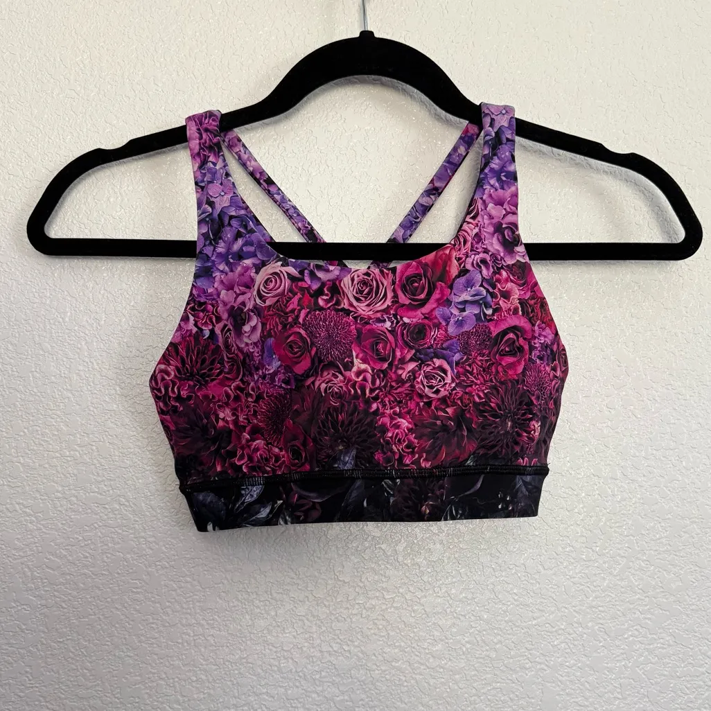 Lululemon Energy Bra in Bloom Energy 4 - Image 2