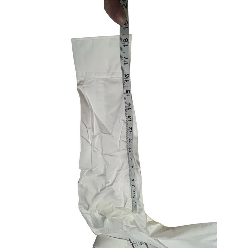 After 6 Womans White Waitress tuxedo blouse Sz 20 NWT - Image 7