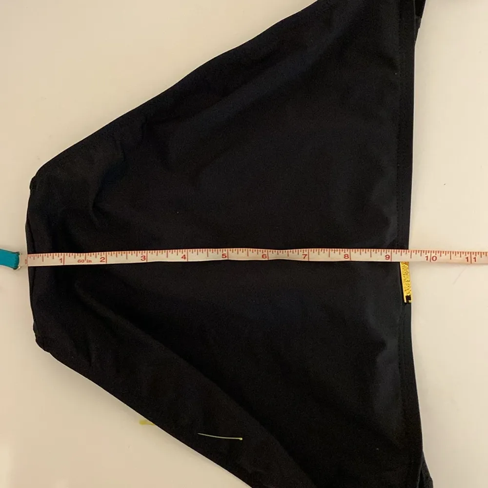Ralph Lauren Black Bikini Swimwear bottom Strappy open side size 12 NWT sexy - Image 11