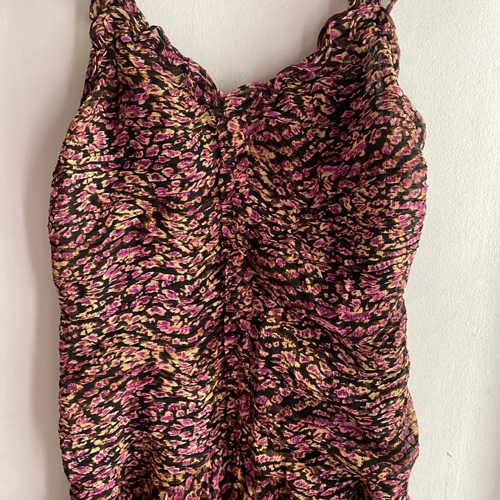 Ulla Johnson Rosaria Midi Dress Pomegranate - Image 4