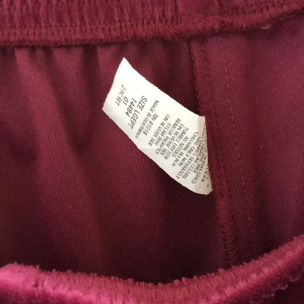 FINAL MARKDOWN Ladies Blair velour slacks set large petite - Image 6