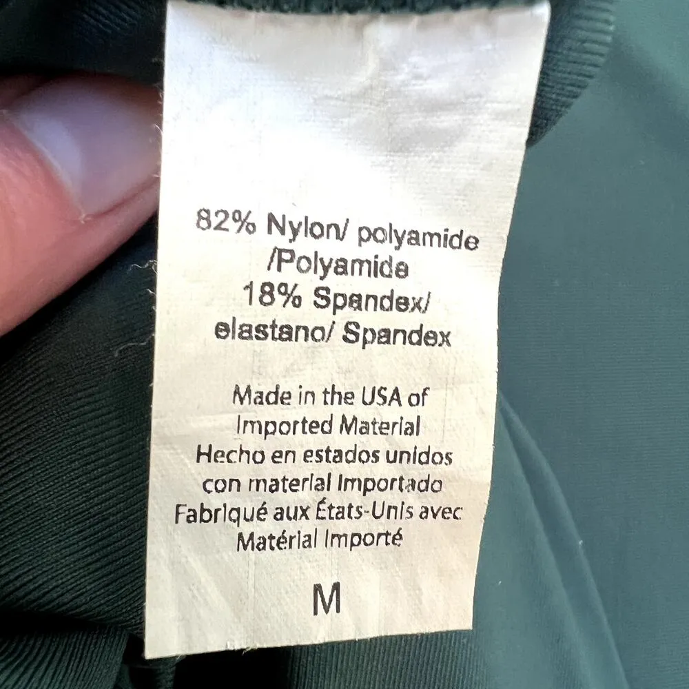 Beyond Yoga Powerbeyond Strive Teal Green Leggings Medium - Image 5