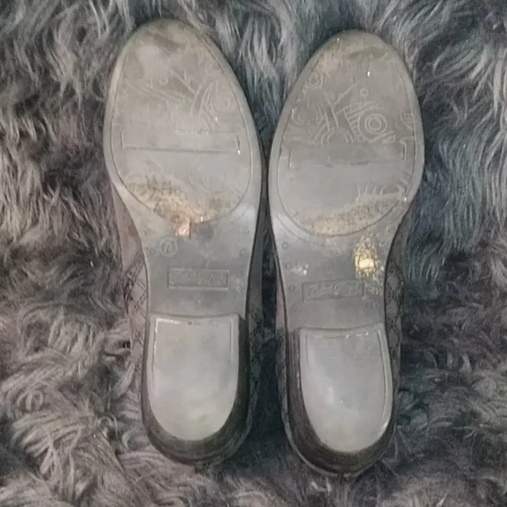 Faded Glory Brown Heeled faux leather Ankle Boots - Image 8