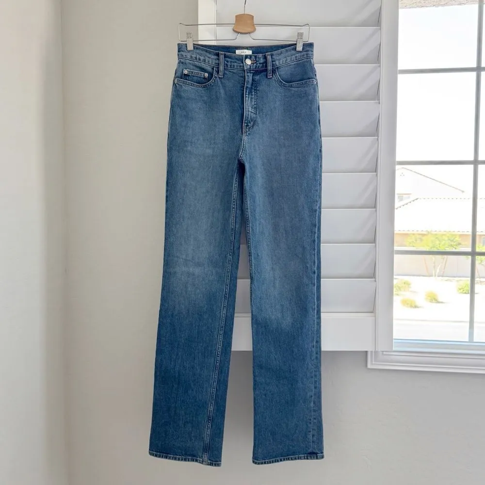 NEW A.L.C. Abbott Straight Leg Relaxed Fit Jeans Size 29 - Image 3