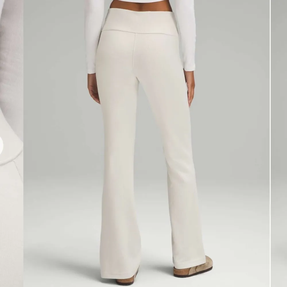 Lululemon Brushed Softstreme Ribbed Zip Flared Pant 32.5" - Image 3