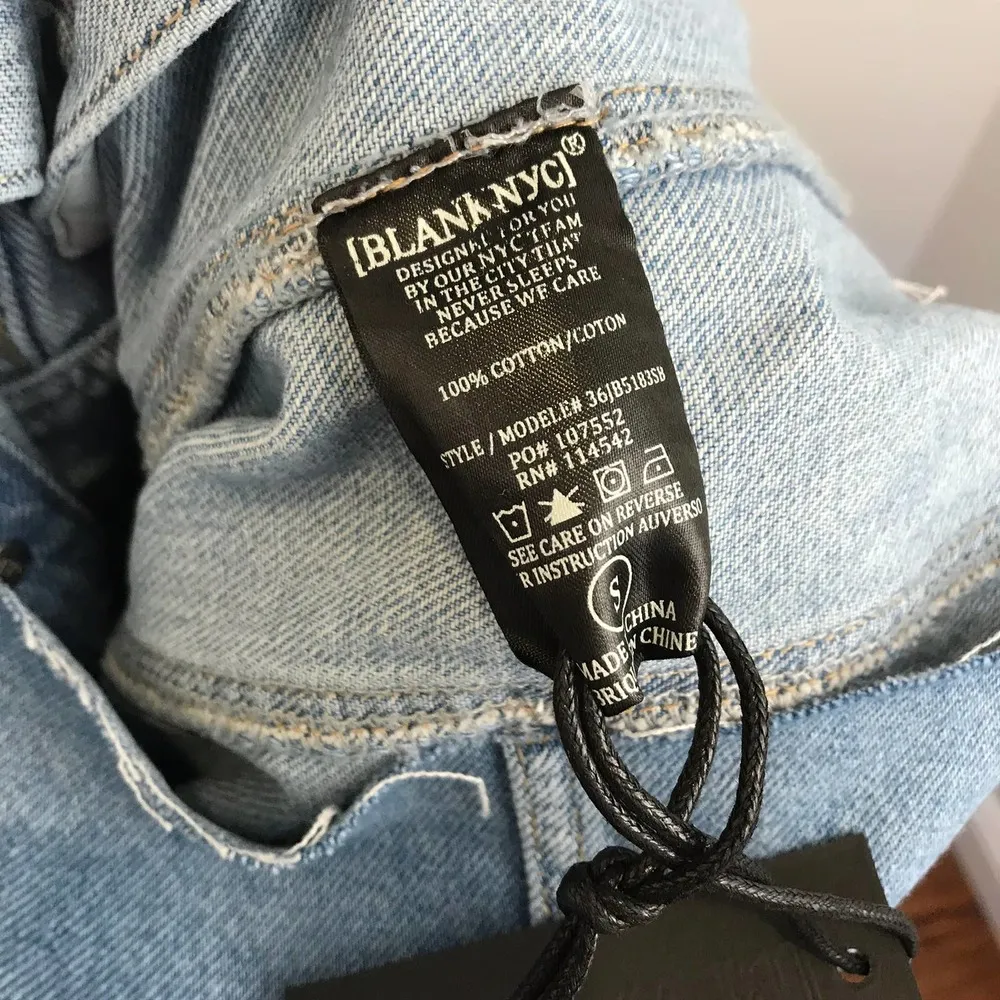 NWT BLANK NYC Chaser Jean Denim Jacket Small - Image 7