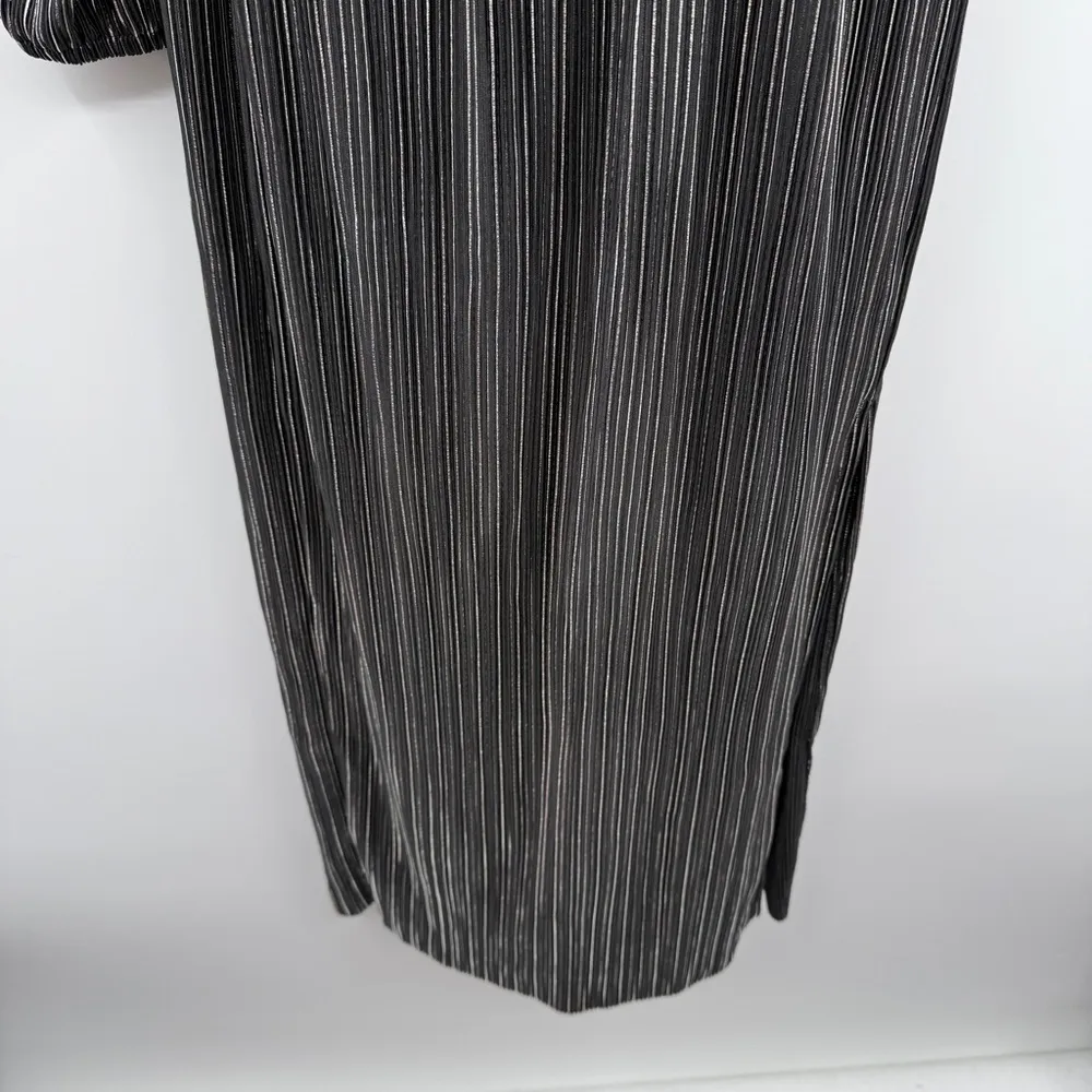 Y.A.S NWT Yasoda Plisse One Shoulder Midi Dress Women’s Size Small Black Pleated - Image 5