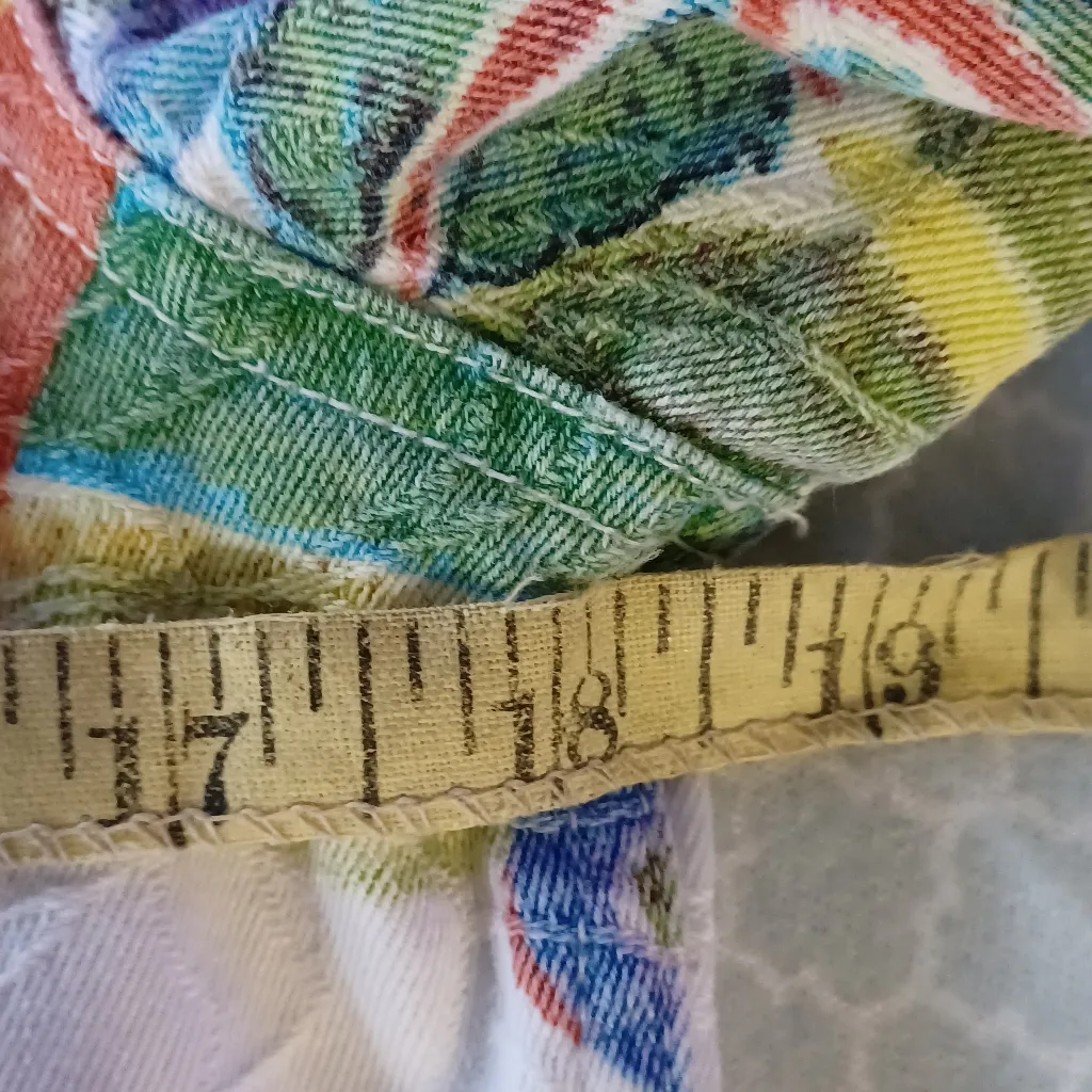 Chico's - Lightweight Jacket - Size 0 / Small - Asian graphic colorful - Image 3