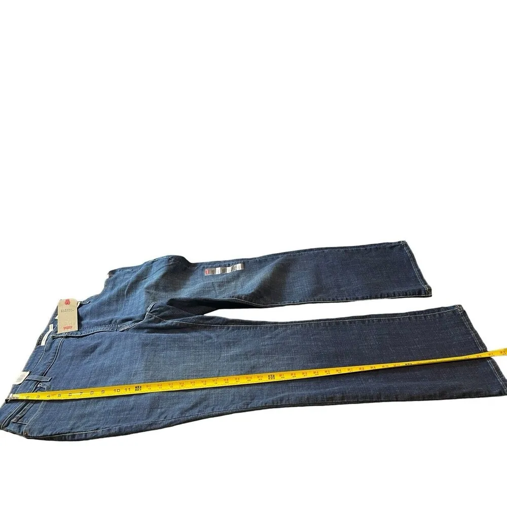 Levi Strauss Signature Classic Bootcut 24 W M Medium Wash Denim Jeans NWT - Image 10