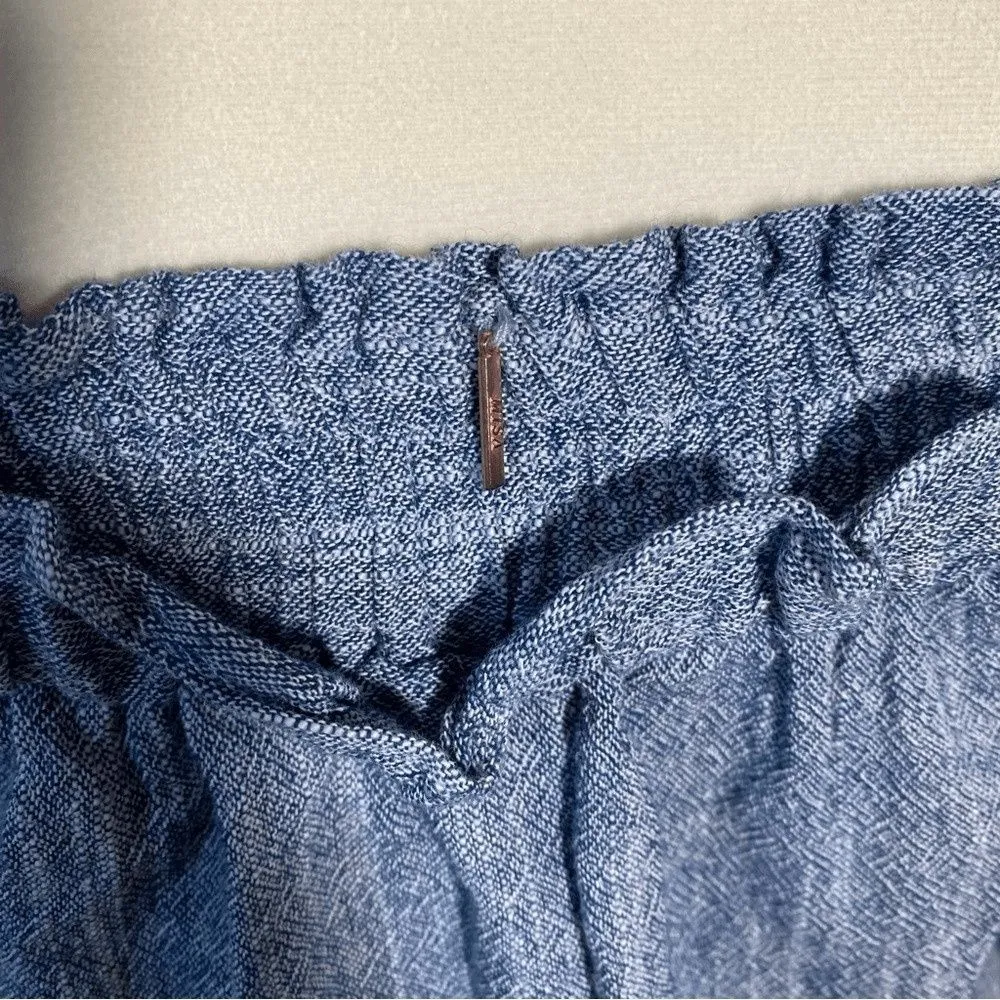 Misa Los Angeles Vanessa Denim Off Shoulder Mini Dress - Image 4