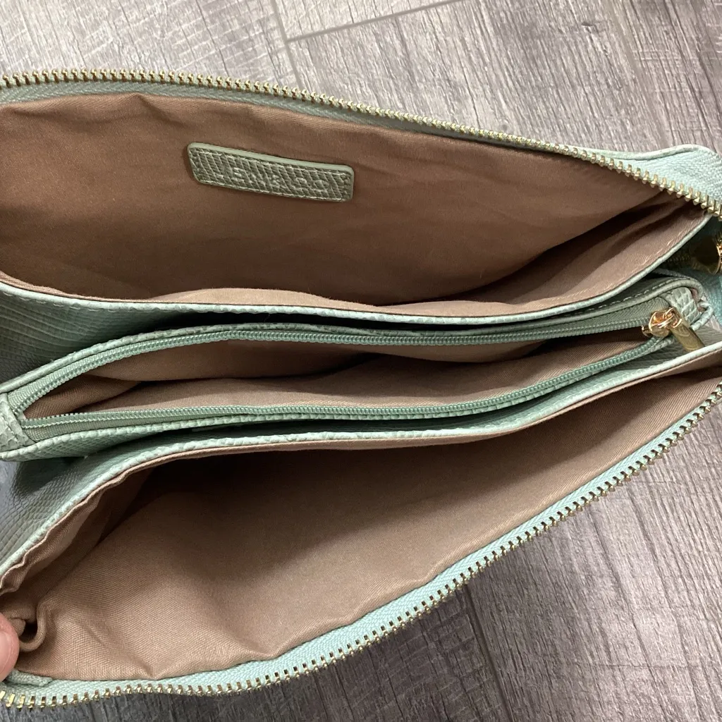 Jen & Co. Izzy Lizard Vegan Leather Crossbody Green - Image 7