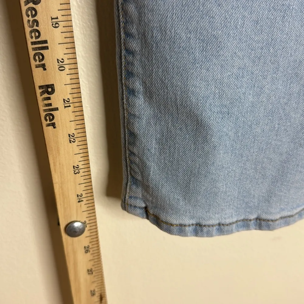 Levi's Blue ribcage straight ankle Jeans with Vintage-Inspired Style size 31x27 - Image 9