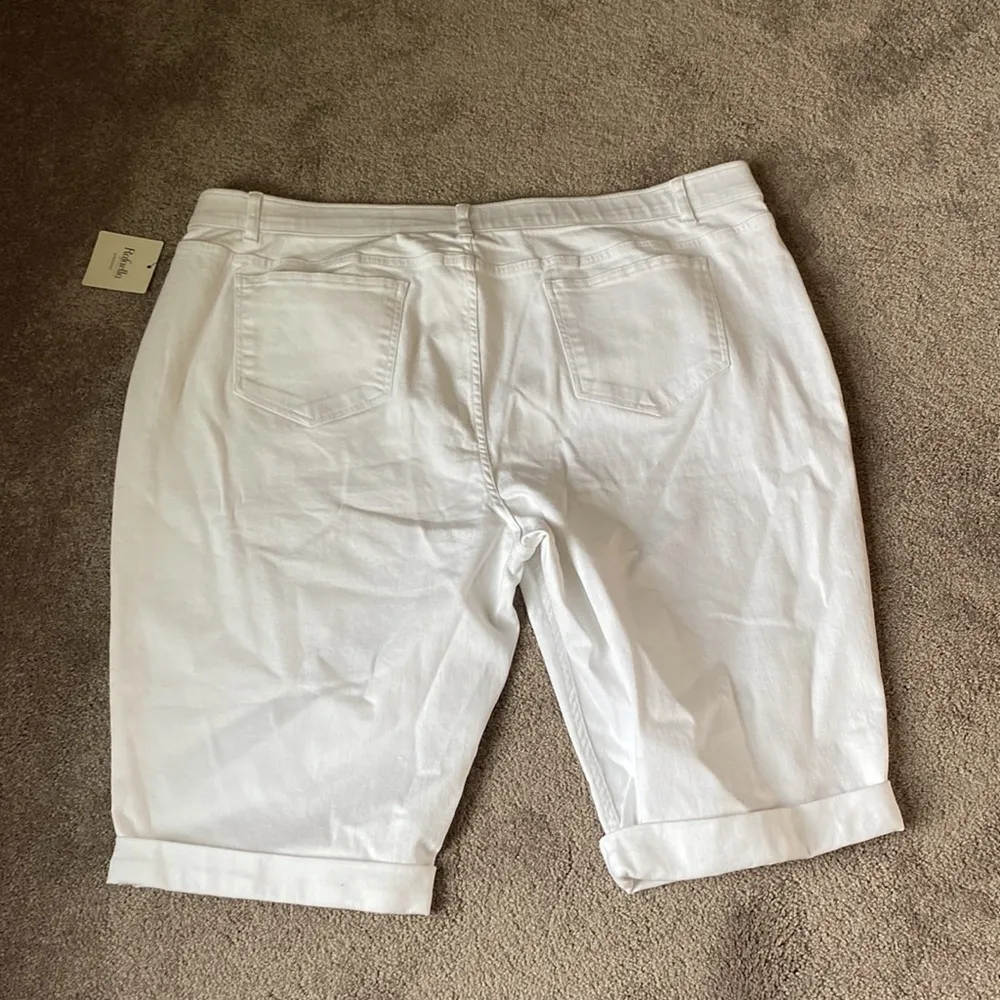 NWT Rafaella Cuffed Bermuda Weekend Shorts SIZE 22W - Image 5