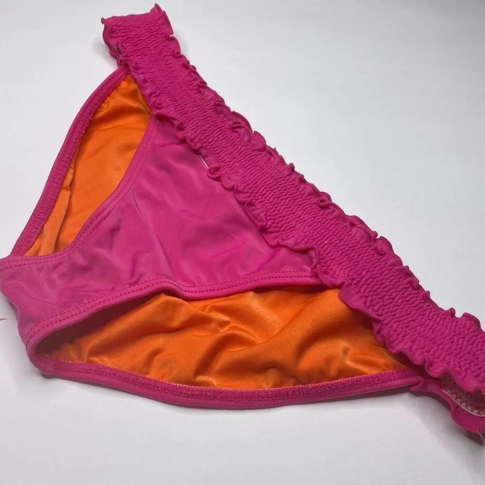 Sofia by VIX Bikini‎ Bottom Pink Size L - Image 2