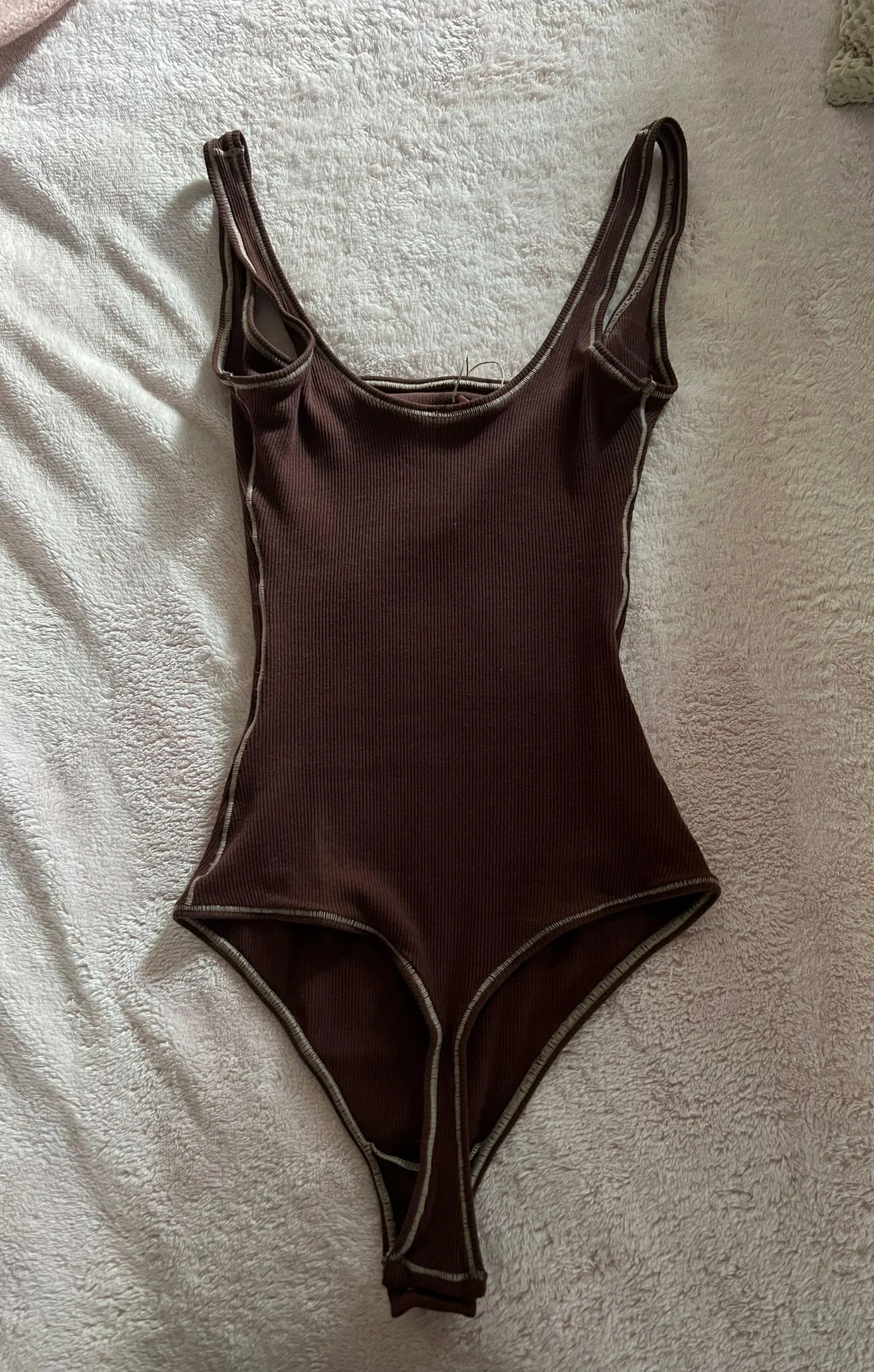 Cotton Rib Bodysuit - Image 4
