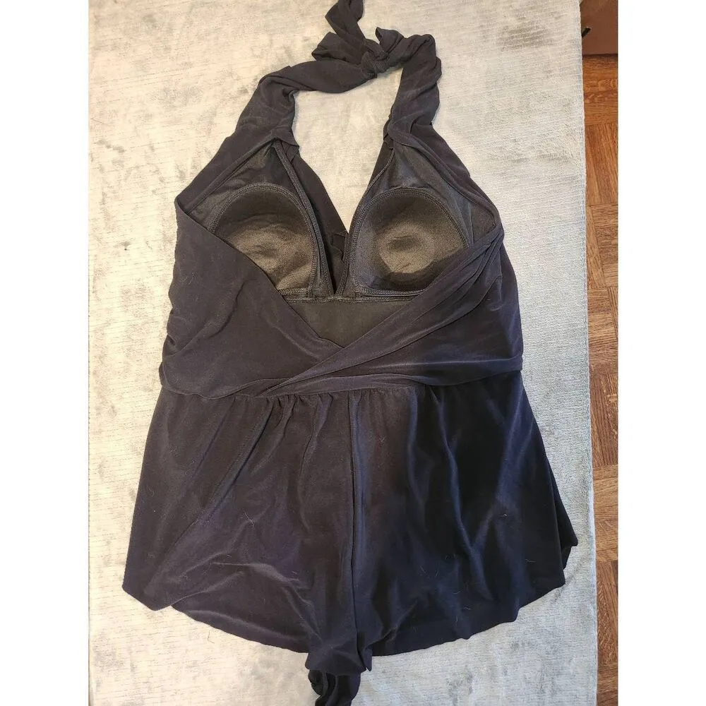 MagicSuit Women's Swimwear Bianca Romper Soft Cup One Piece Swimsuit with Adjust Blue Size 16 - Image 3