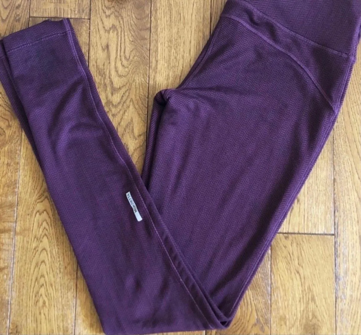 Plum & Black Leggings - Image 8