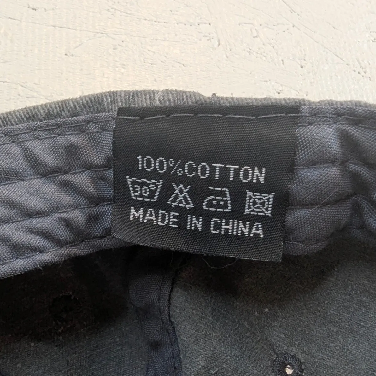 Washed Grey Cotton Distressed Ponytail Baseball Cap – Dad Hat Gray - Image 5