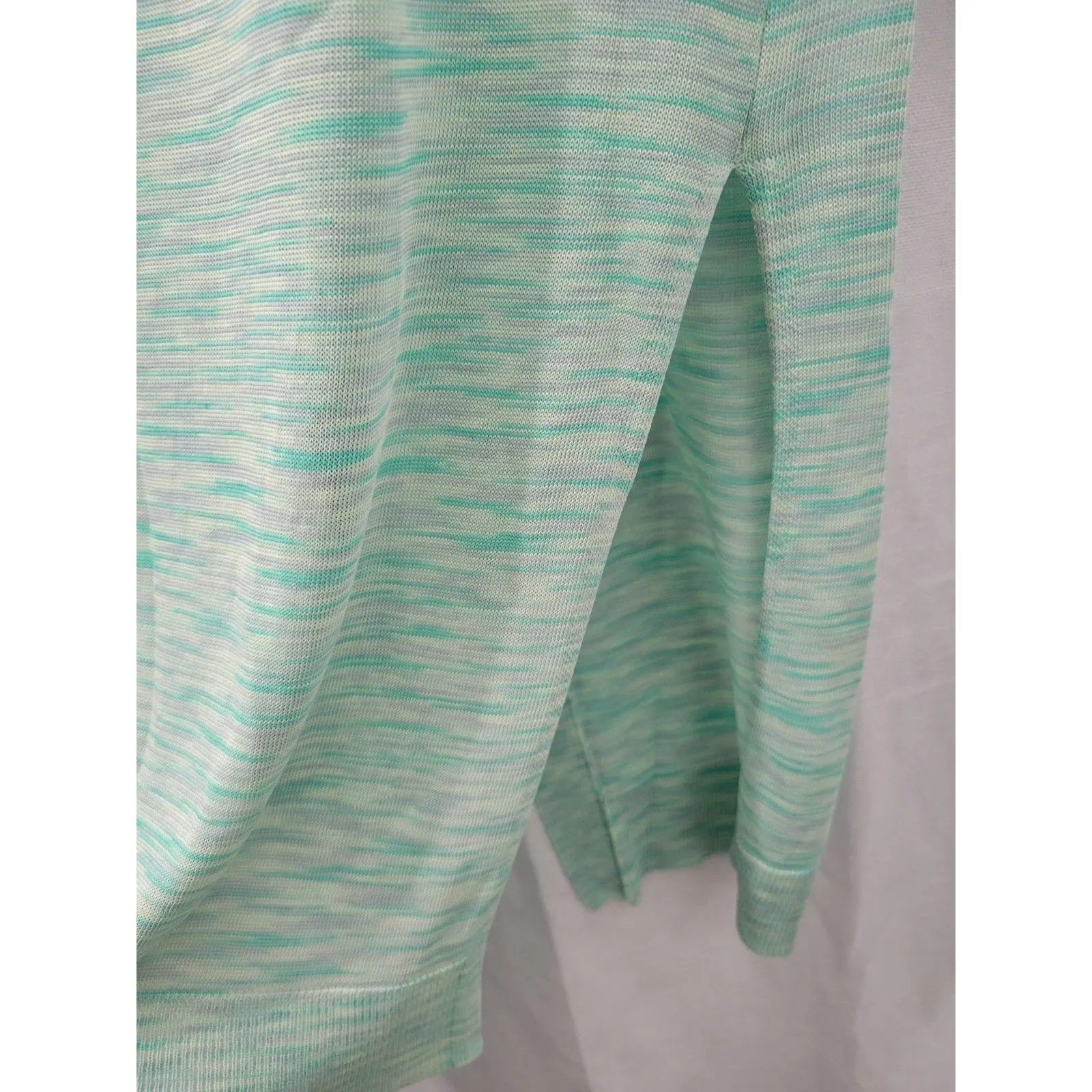 margaret o'leary Women's Transparent Duster Cardigan Sweater Size S - Image 7