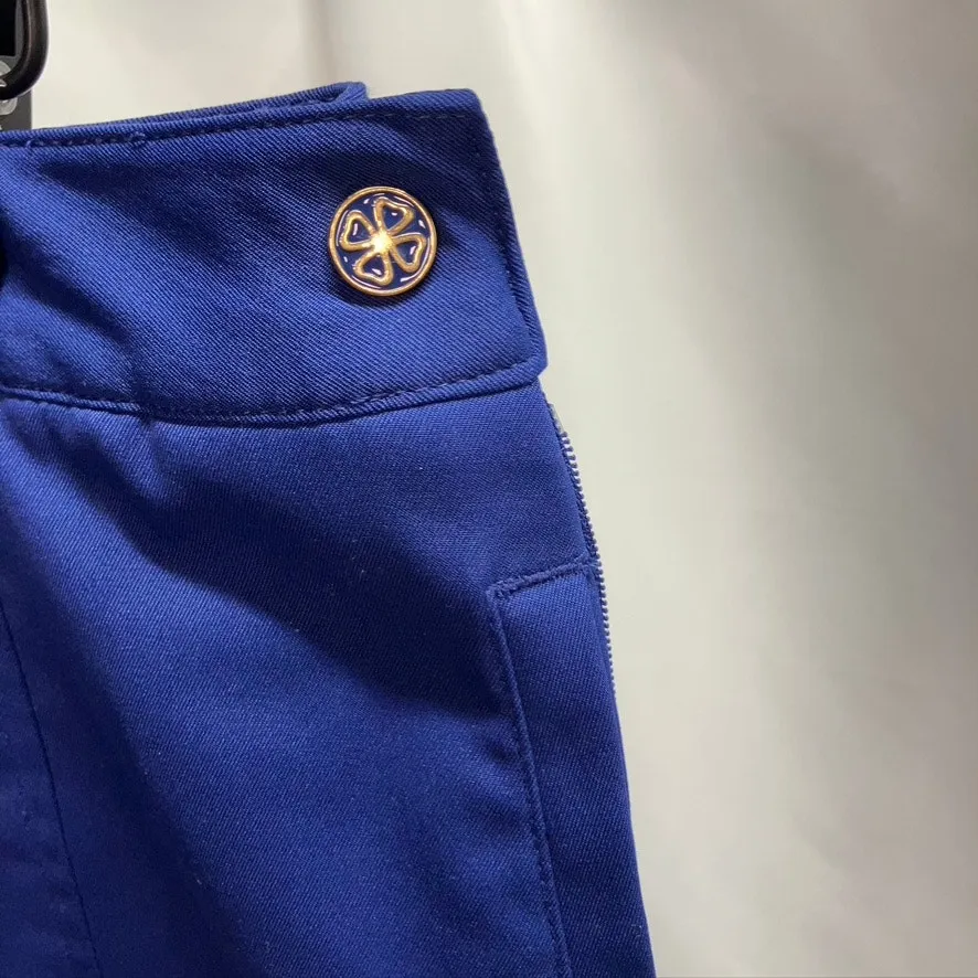 Clover‎ By Bobby Jones Womens 10 Blue Skort Golf Sport Active Zip Pockets - Image 3