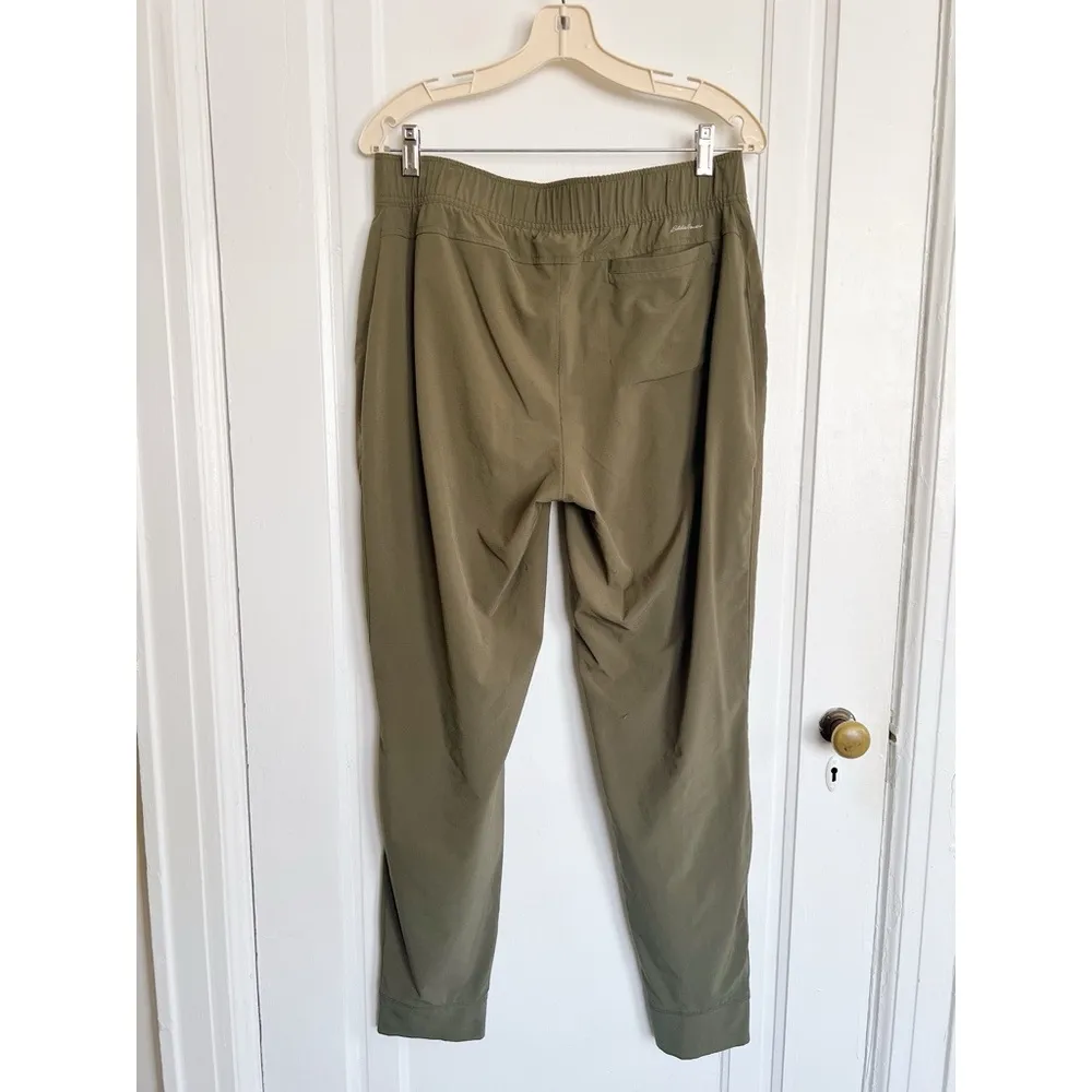Eddie Bauer • Departure Jogger Pants olive green lightweight travel outdoors - Image 9