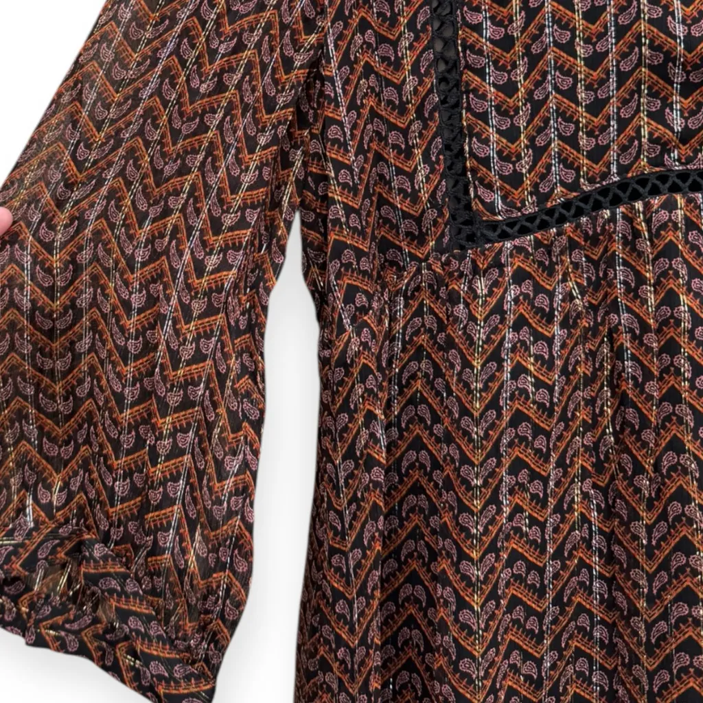 ba&sh Willow Mini Dress in Noir - Image 2