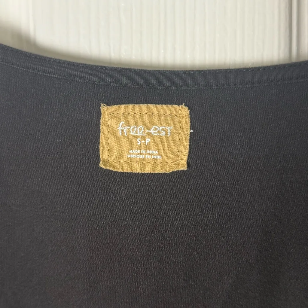 Free People Onda Drop-Waist Long-Sleeve Mini S - Image 8