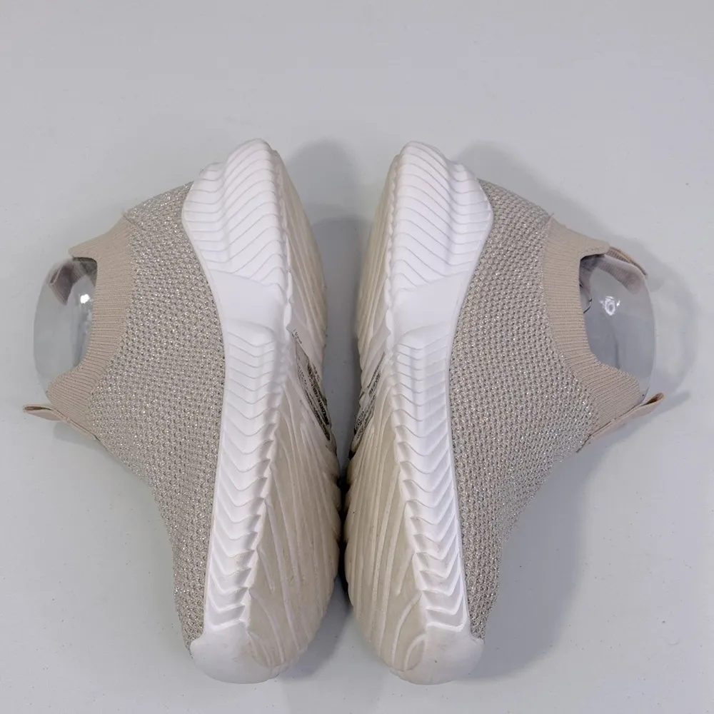 Torrid  Slip On Active Sneaker Stretchy Beige
Knit-6WW - Image 4