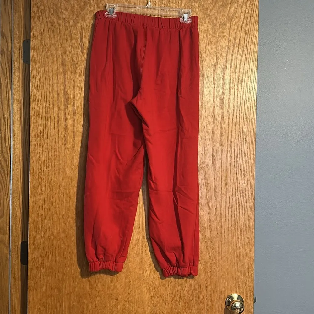 Colsie Scarlet Lounge Pants Red Size M - Image 4