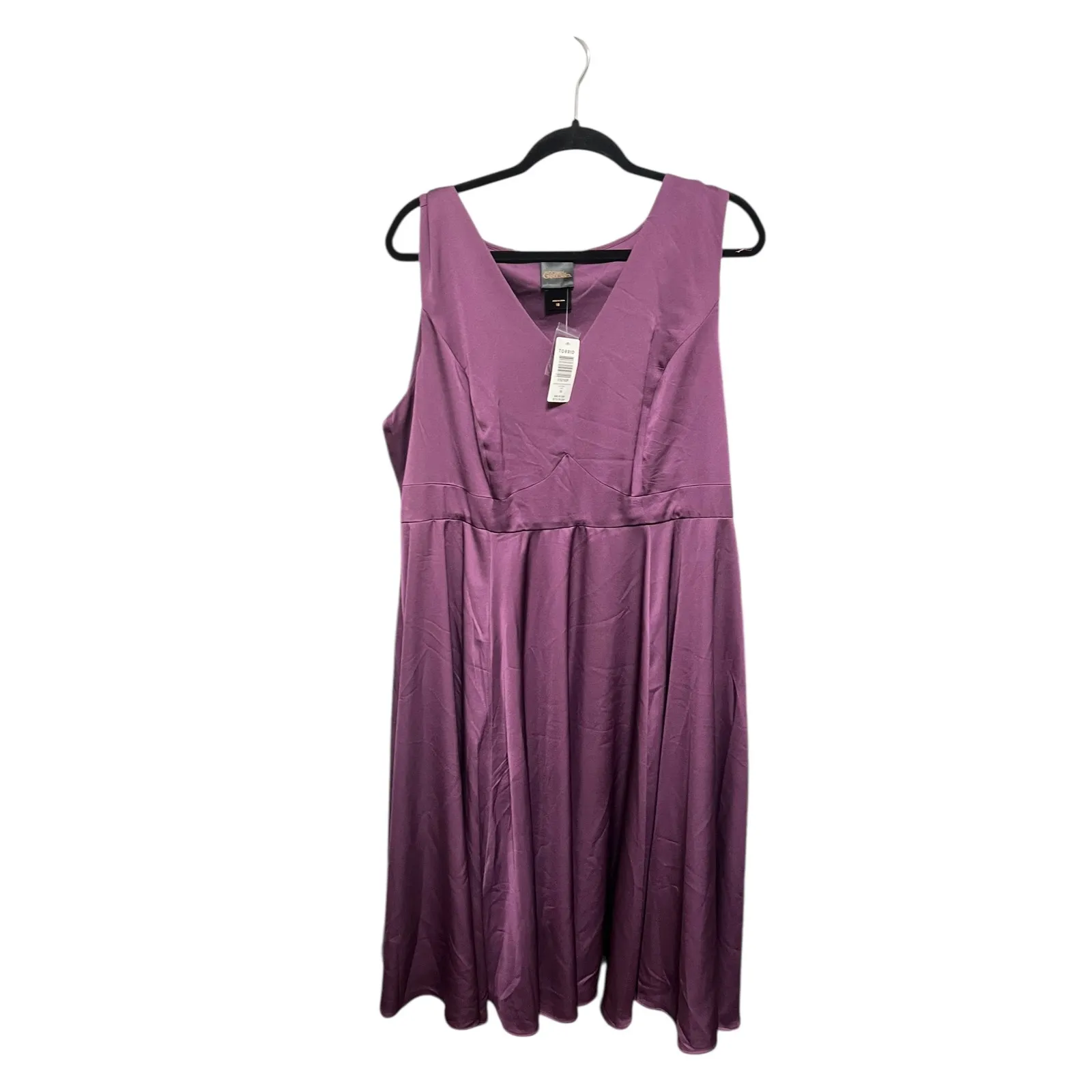 TORRID Fantastic Beasts Leta Lestrange Purple Capelet Dress 18 Women Plus New - Image 3