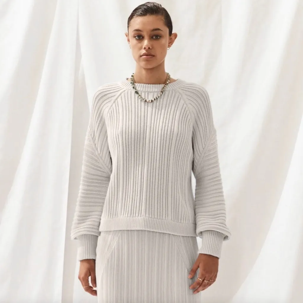 Sancia Epela Jumper Sweater White Size M - Image 2