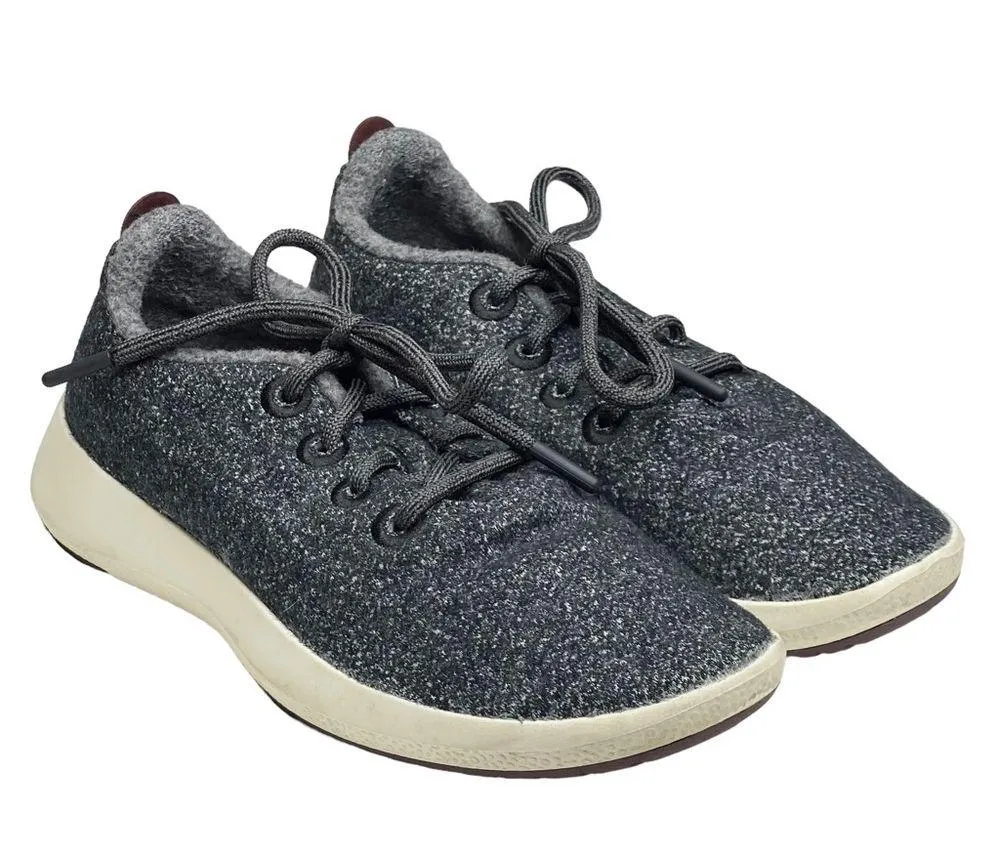 ⚘ Mizzles Wool Runner Sneakers ⚘ Dark Grey ⚘ Sustainable Eco Friendly ⚘ - Image 10